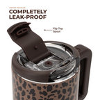 Coffee Traveler - Brown Leopard